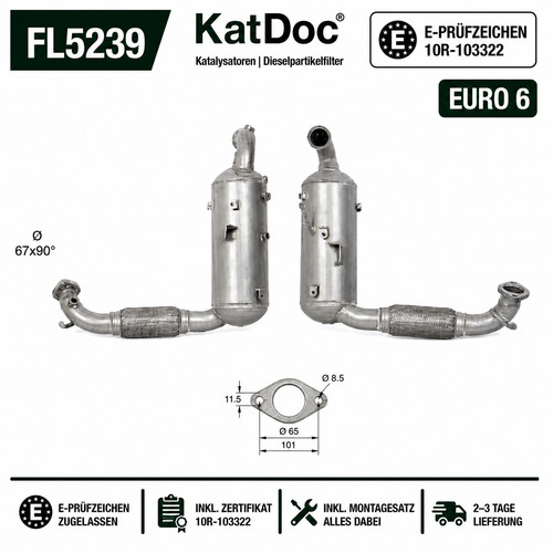 Filtro antiparticolato dpf - filtro,