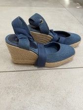 zeppa zara donna blu