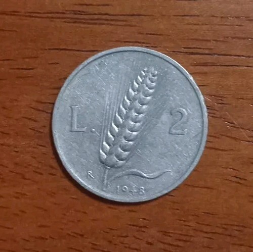 Moneta lire 1948 - moneta, 2