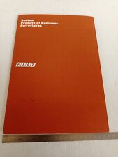 brochure originale lingua francese treni Fiat tram 633 445 668 Tee Pendolino etc