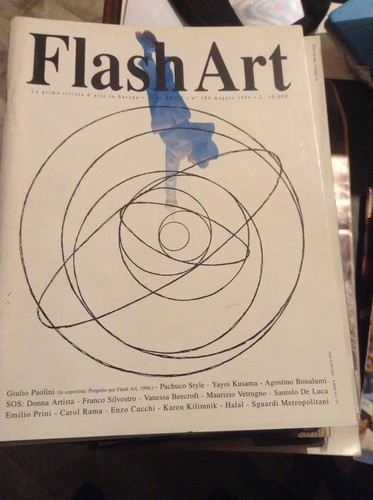 Flash art italia 184 - italia, n°184