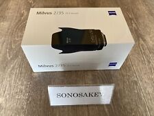 Carl Zeiss Milvus 35mm F2 ZF.2 per Nikon attacco F nuovo con scatola dal Giappone