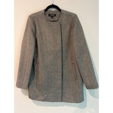 Giacca cappotto senza colletto