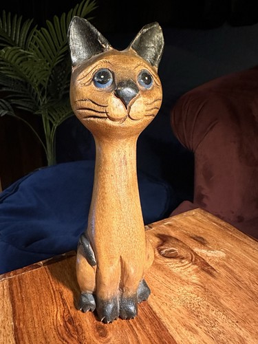 Vintage hand carved - hand, wooden