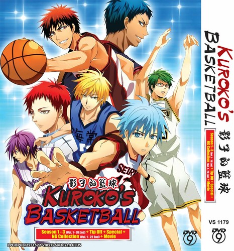 Dvd kuroko basketball sea - kuroko's,