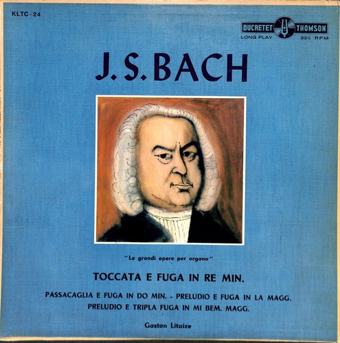 Bach gaston litaize - bach,, –