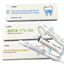 Pasta Disinfezione Canali Radici Idrossido di Calcio Dentale Originale ENP EDTA 17% Gel