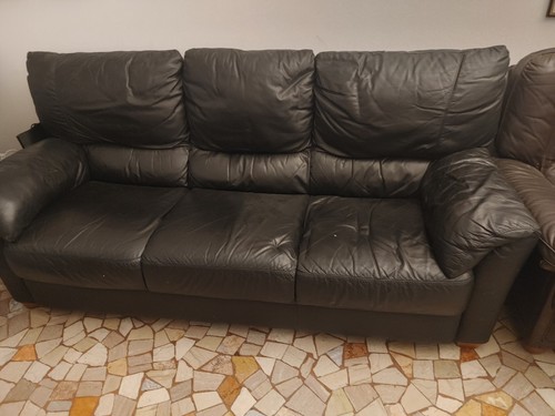 Divano posti nero - divano,