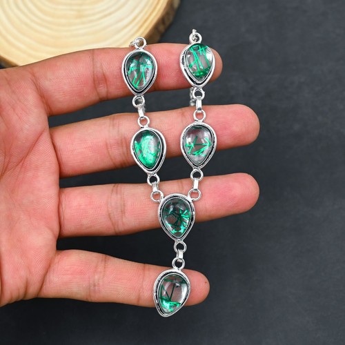 Collana con gioielli - , in