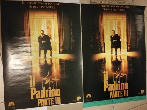 Locandina cinema padrino 3 - il,