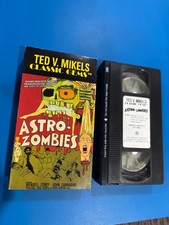 Astro-Zombies 1968 VHS  Ted V