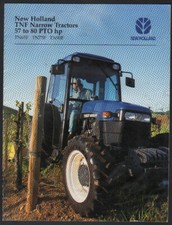 Foglietto brochure trattori