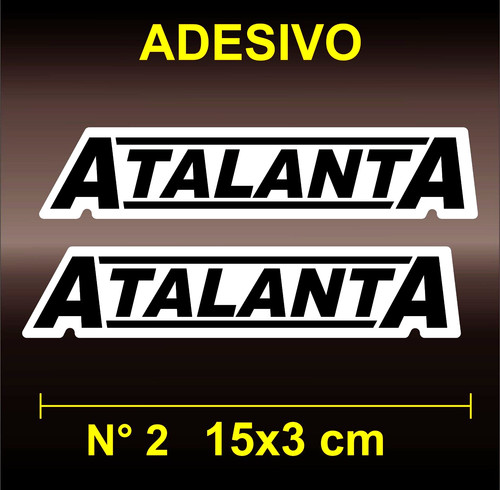 Adesivo sticker atalanta - adesivo, |