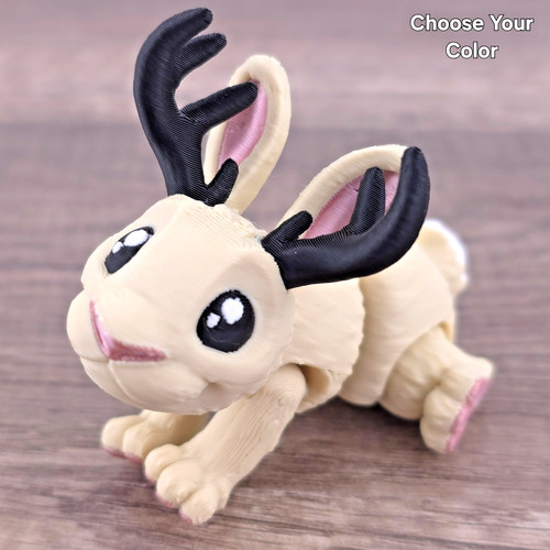 Jackalope scrivania pet stampa - jackalope,