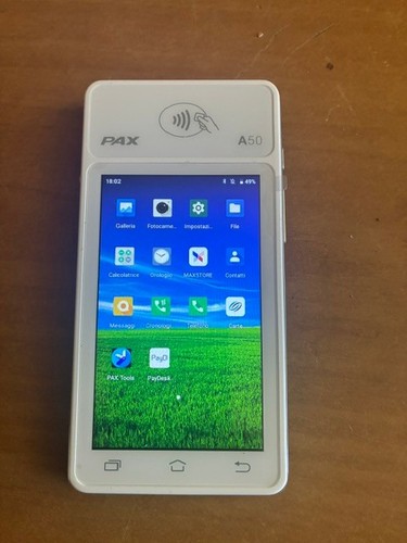 Terminale pos pax a50 nuovo - pax,