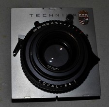 Obiettivo Schneider Apo-Artar 1:9/240 mm con piastra Linhof