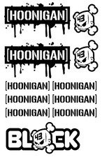 Kit adesivi Logo hoonigan ken block rip 1967 2023 sticker auto moto ricordo