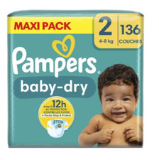 Maxi Pack 136 Couches PAMPERS