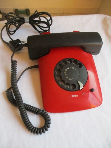 Telefono analogico vintage - telefono,