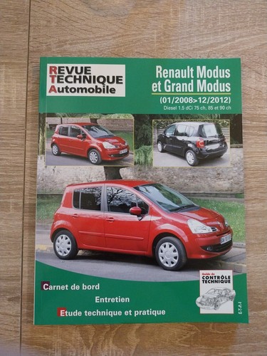 Revue technique renault modus - renault,