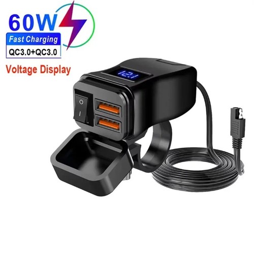 Moto doppio usb - qc,