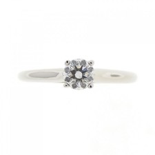 Anello solitario con diamanti