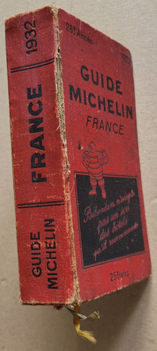 Guide michelin france 1932 - michelin,