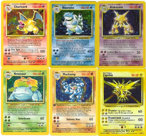 Old vintage pokémon - old,