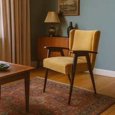 Poltroncina vintage tessuto - poltroncina,