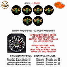 Adesivi coprimozzo alfa romeo