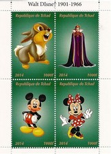 FOGLIO TIMBRO DISNEY