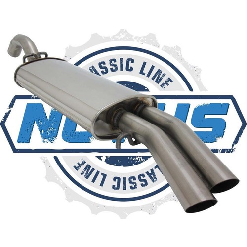 Silenziatore acciaio inox 50mm - silenziatore,