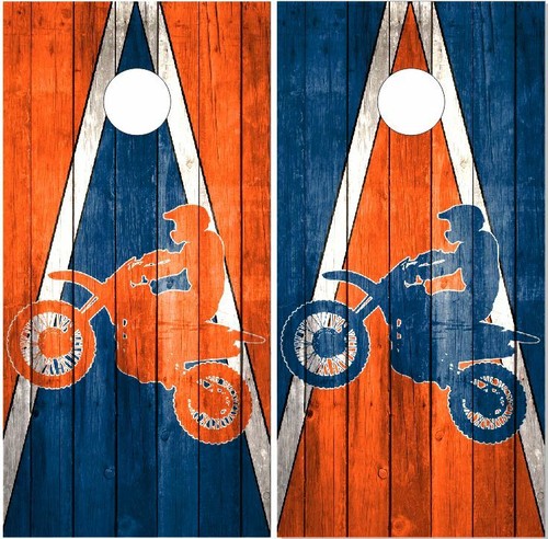Dirt bike triangolo legno - dirt,