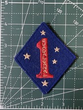 WW2 USMC rara toppa fatta a