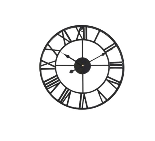 Orologio parete nero x - orologio,