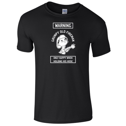 Shirt pompiere vecchio - pompiere,,