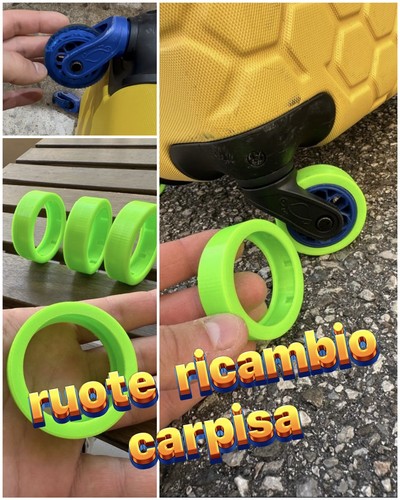 Ruote ricambio per - , valigia
