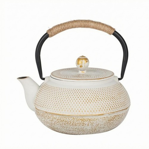 Teiera ghisa bianca - bianca, design