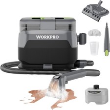 WORKPRO 16KPa Pulitore Tappezzeria Macchina Vapore Portatile Strumento Pulitore Tappezzeria