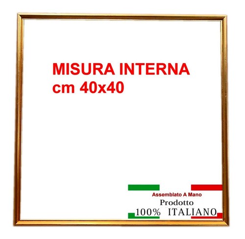 Cornice oro legno da - in,