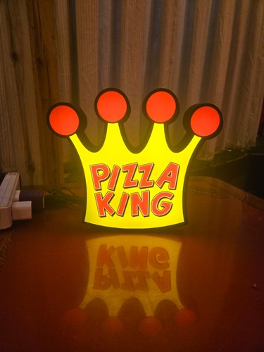 Pizza king indiana crown - king,
