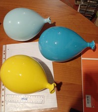 PALLONCINO IN CERAMICA,  FATTO A MANO, COLORI VARI grandi (ca 20cm)