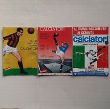 ALBUM FIGURINE CALCIATORI PANINI 1961/62 1963/64 1965/66 RISTAMPE ANASTATICHE