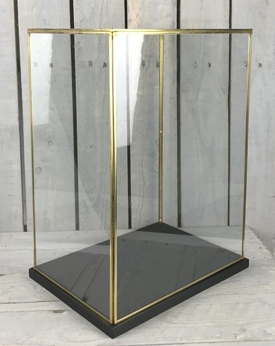 Vetrina vetro ottone - vetrina,