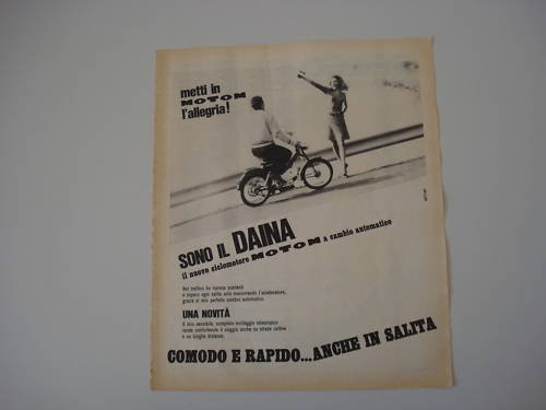 Advertising pubblicità 1968 - advertising,