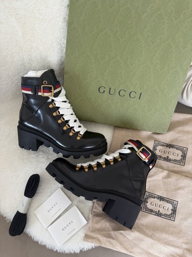 Stivali stringati gucci - stringati,