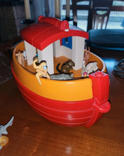 Giocattolo Arca di Noè Playmobil con lotto animali varie raccolte