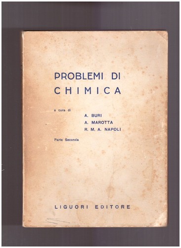Problemi chimica parte - chimica.,