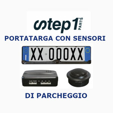 Portatarga posteriore con - posteriore,