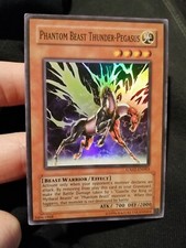 Yugioh Card Phantom Beast Thunder Pegasus GX02-EN003 Super Rare